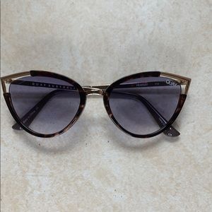 Quay glasses tortoise cat eye